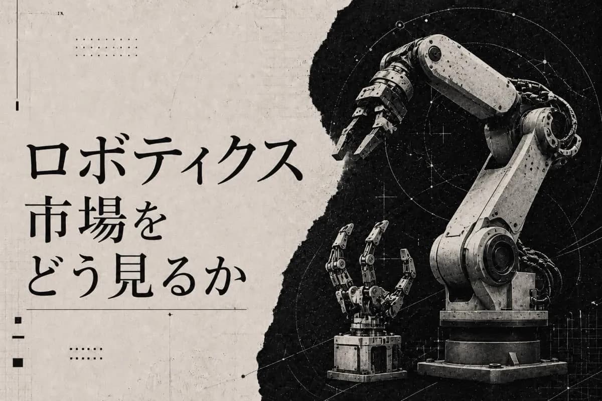 ロボティクス市場をどう見るか